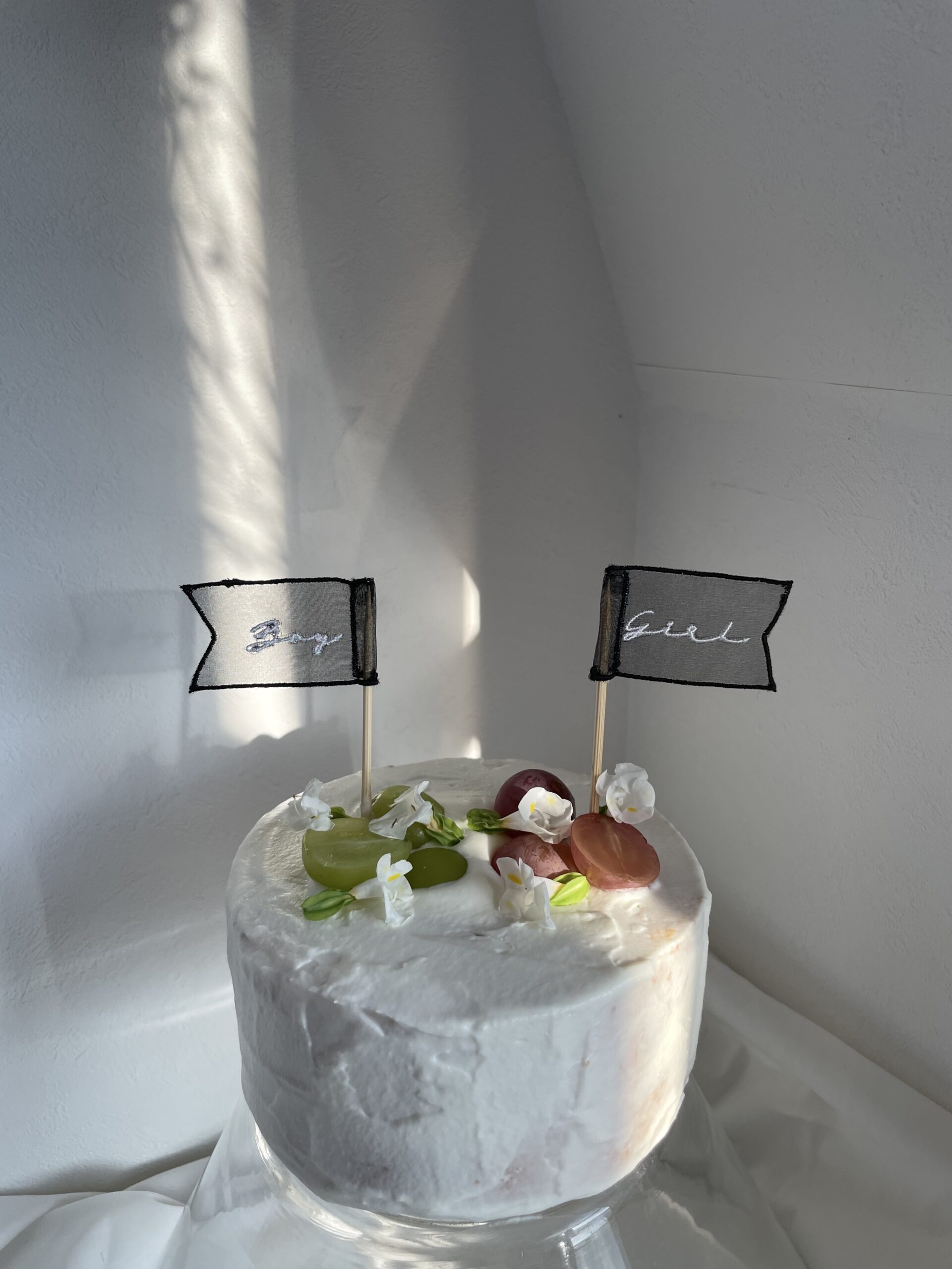 cake topper (gender reveal)&monthly card - 画像 (5)